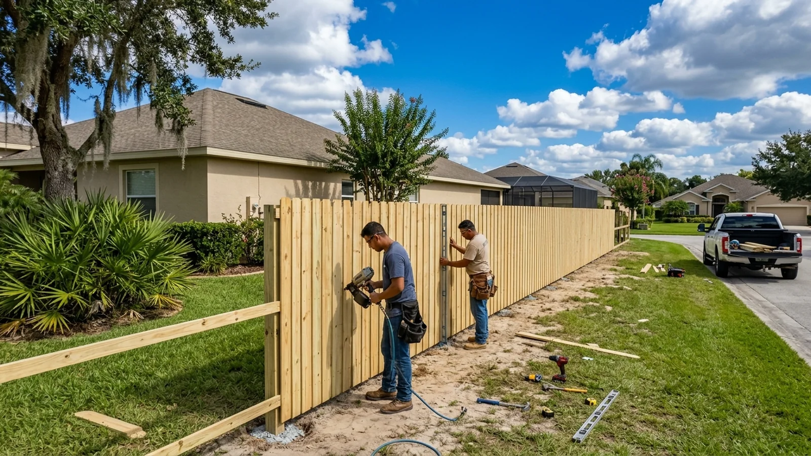 Wood & Privacy Fence Installation professional in Orlando